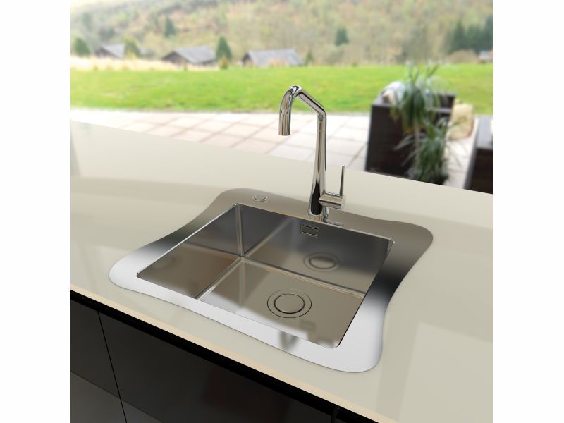 Clearance! Alveus EDEN Kitchen Mixer Tap Black or Chrome