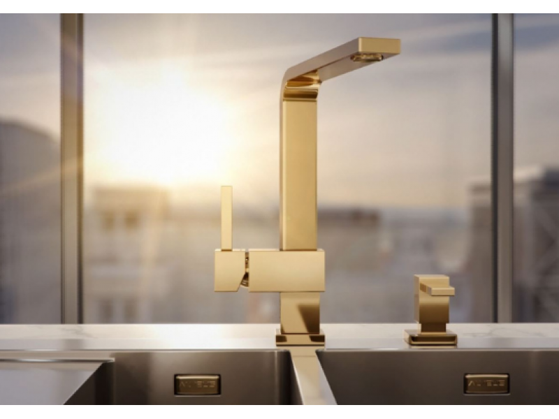 Clearance! Alveus LAGUNA MONARCH Kitchen Mixer Tap Gold, Bronze, Copper, Anthracite