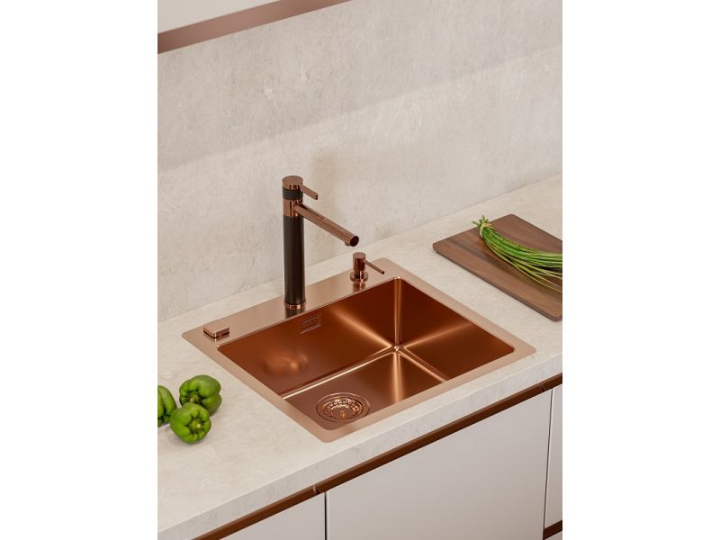 Clearance! Alveus ZINA MONARCH Kitchen Mixer Tap Bronze, Copper, Gold, Anthracite