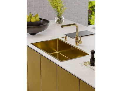 Clearance! Alveus ZEOS-P MONARCH Pull-out Kitchen Mixer Tap Copper, Gold, Anthracite