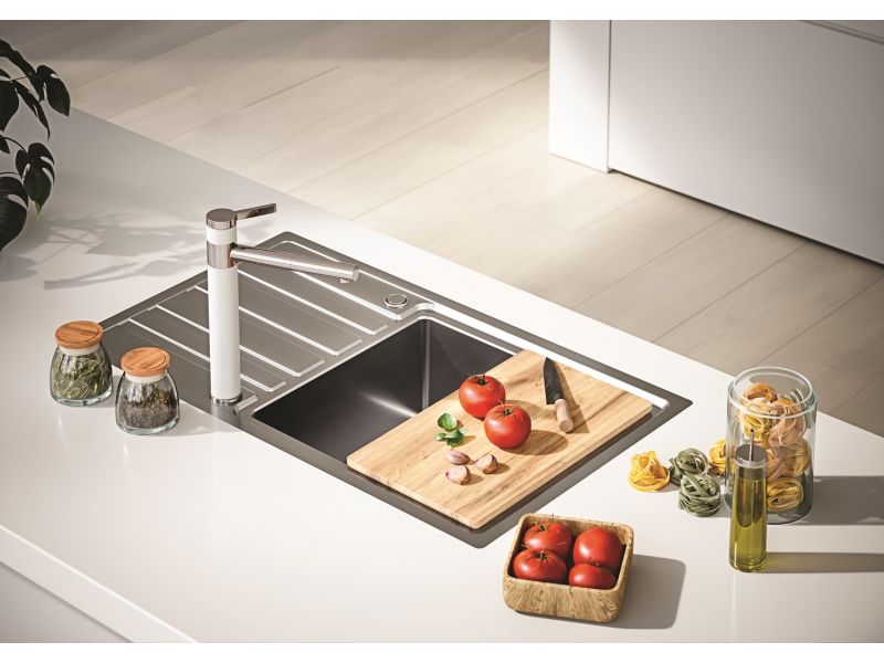 Clearance! Alveus ZINA Kitchen Mixer Tap Arctic / White