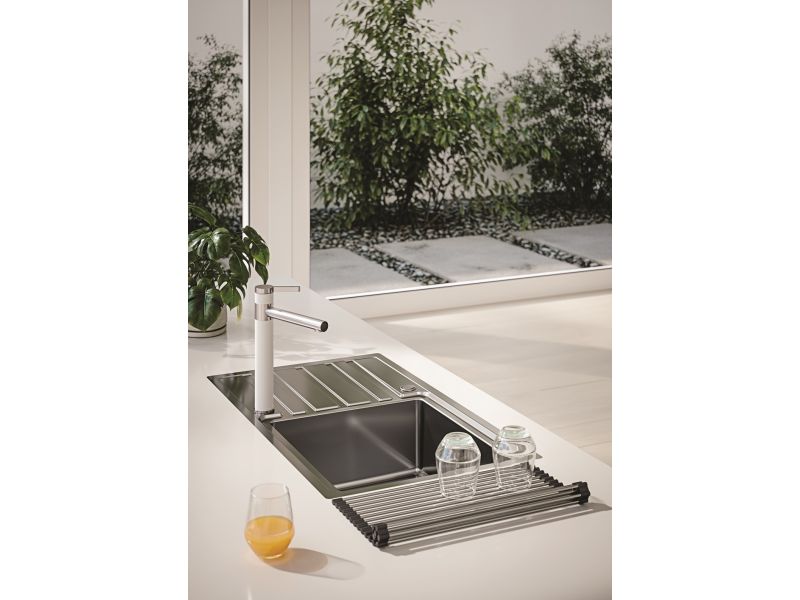 Clearance! Alveus ZINA Kitchen Mixer Tap Arctic / White