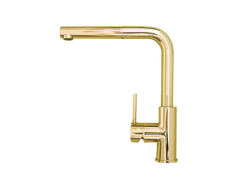 Clearance! Alveus ZEOS-P MONARCH Pull-out Kitchen Mixer Tap Copper, Gold, Anthracite