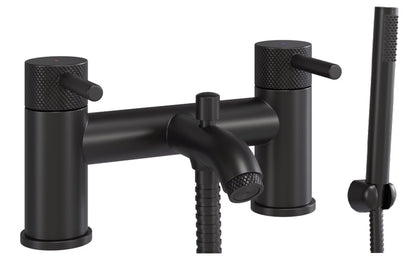 Aspect Tap Range Matte Black finish Bath and Basin taps