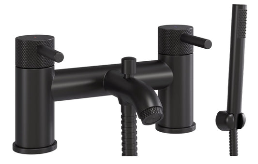 VRB Aspect Tap Range Matte Black finish Bath and Basin taps