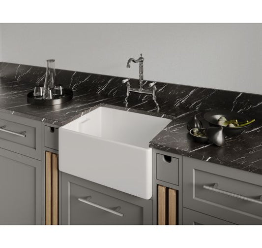 Reginox Belfast II White Ceramic 1 bowl kitchen sink