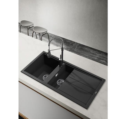Reginox BEST 1000x510 Composite 1.5 Bowl Reversible Inset Kitchen sink