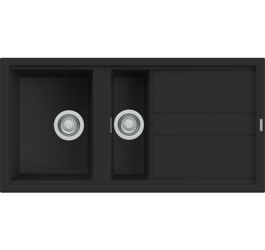 Reginox BEST 1000x510 Composite 1.5 Bowl Reversible Inset Kitchen sink