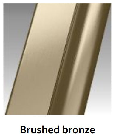 Novellini N180 G+F, Hinged door + 1 Side Panel  Chrome/B Gold/B Bronze/B Steel
