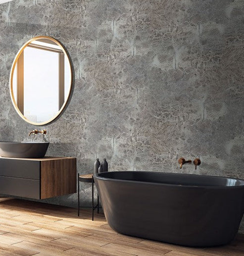 DuraPanel Natural Cappuccino Marble Shower Panel on 9mm Plywood