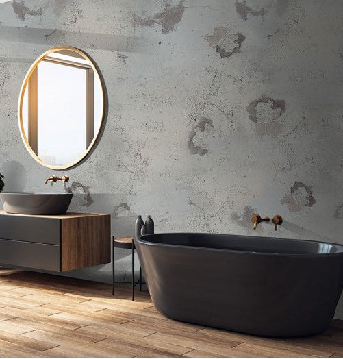 DuraPanel Natural Veneto Concrete Shower Panel on 9mm Plywood