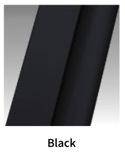 Novellini H-Style FIXED WALL IN LINE WITH 1 SLIDING DOOR Matt Black/Chrome