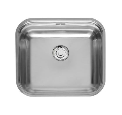 Reginox Colorado 1 bowl Undermoun/Inset SS Kitchen Sink 445x393mm