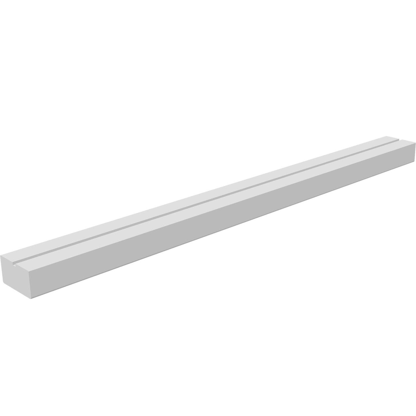 Strada Gloss WHITE J-Pull kitchen cupboard door fronts, end panels and accessories