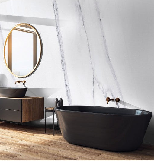 DuraPanel Natural Carrara Marble square edge 2400 x 1200mm