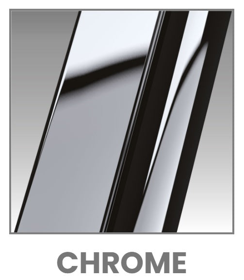 Novellini Lunes G, In-Out Opening Shower door Chrome 65-100cm