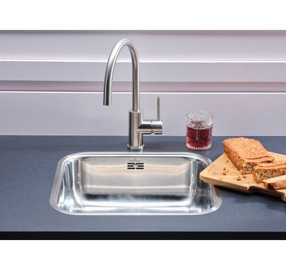 Reginox Colorado 1 bowl Undermoun/Inset SS Kitchen Sink 445x393mm