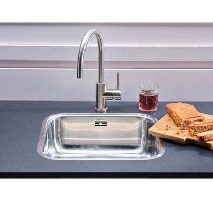 Reginox Colorado 1 bowl Undermoun/Inset SS Kitchen Sink 445x393mm