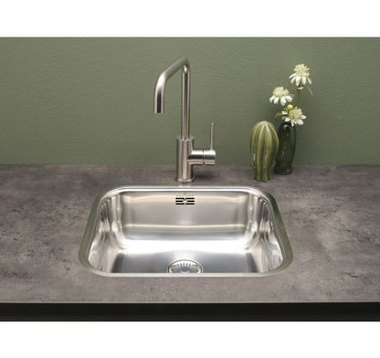 Reginox Colorado 1 bowl Undermoun/Inset SS Kitchen Sink 445x393mm