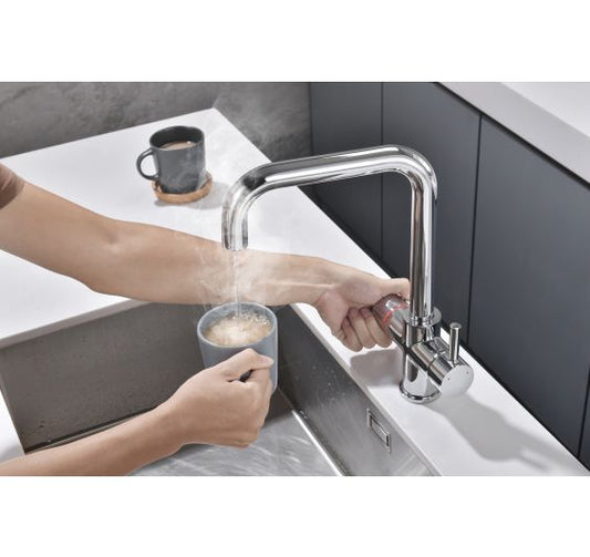 Reginox TRIBEZI CH SL Chrome 3in1 Boiling Water Kitchen Tap