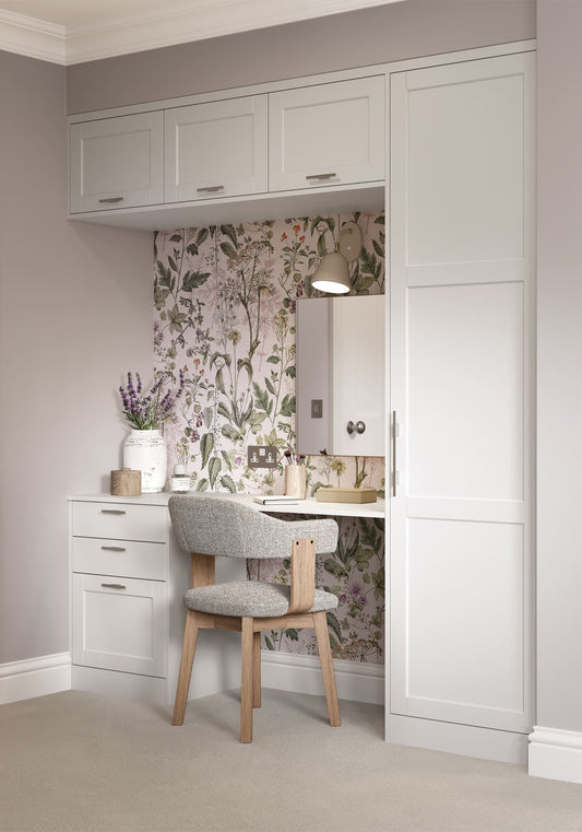 Dawson LIGHT GREY Bedroom Wardrobe doors and accessories