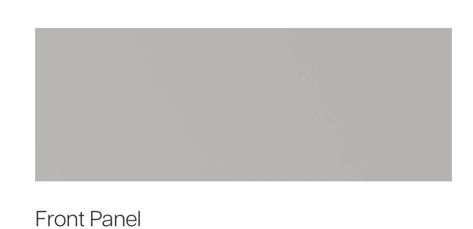 VRB Steel Bath 2 Tap hole 1500/1600/1700x700mm Bath Panels White/Light Grey/Dark Grey