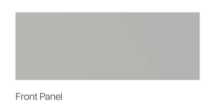 VRB Steel Bath 2 Tap hole 1500/1600/1700x700mm Bath Panels White/Light Grey/Dark Grey