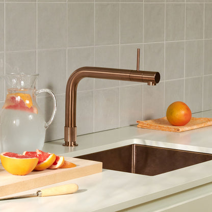 Quooker Front Boiling Water Tap ROSE COPPER with a choice of Tanks