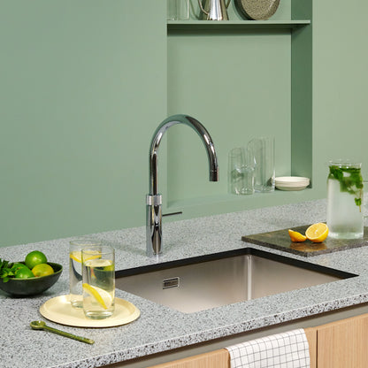 Quooker Fusion Round Boiling Water Tap CHROME with a choice of Tanks