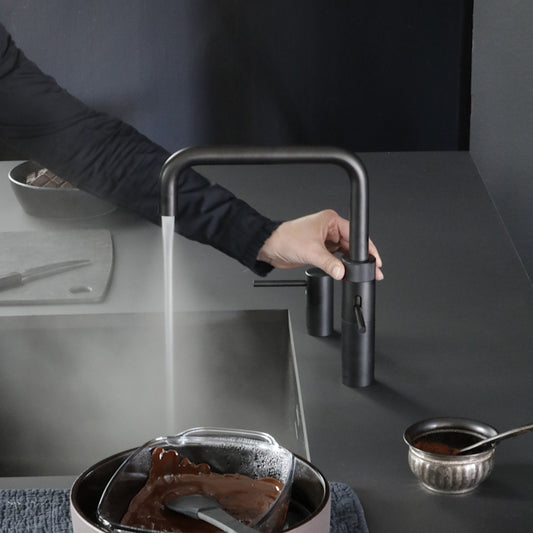 Quooker Fusion Square Boiling Water Tap BLACK with a choice of Tanks