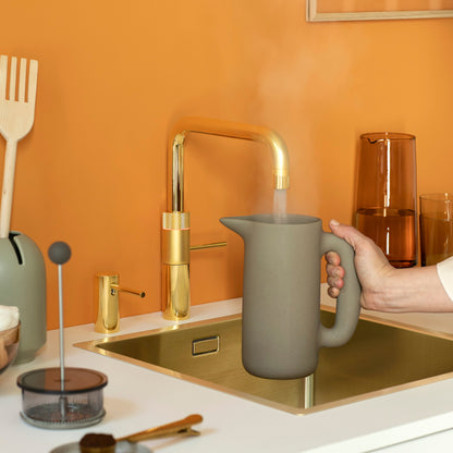 Quooker Fusion Square Boiling Water Tap GOLD with a choice of Tanks