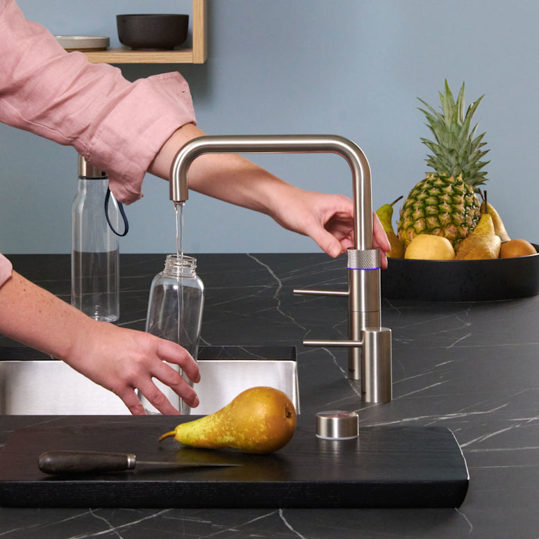 Quooker Fusion Square Boiling Water Tap STAINLESS STEEL with a choice of Tanks