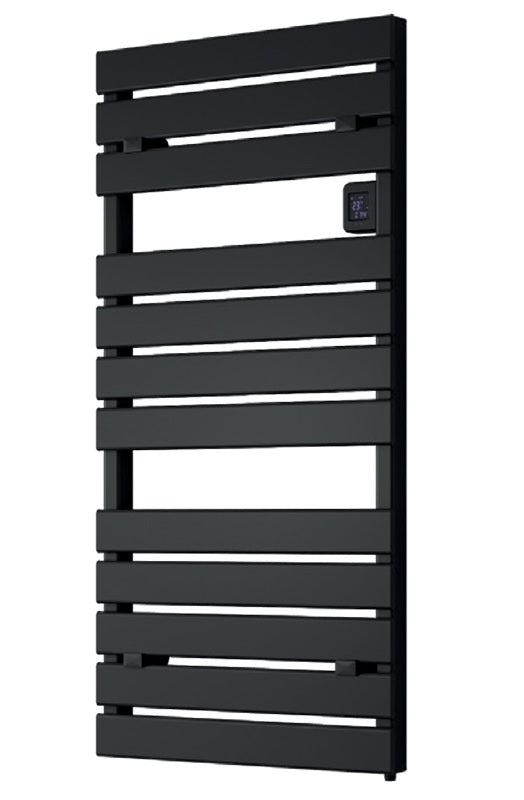 VRB Gia 1120 x 550mm Electric Heated Towel Rail/Radiator (12 Bars)
