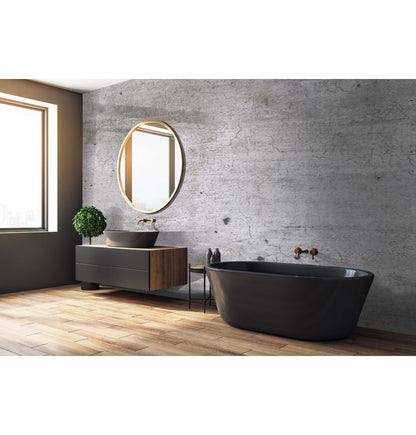 Gunmetal Shower Panel on 9mm 100% Waterproof Solid Composite core 2400x1185mm