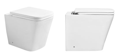 VRB Ice Back To Wall Square Rimless Toilet 1010R_HD