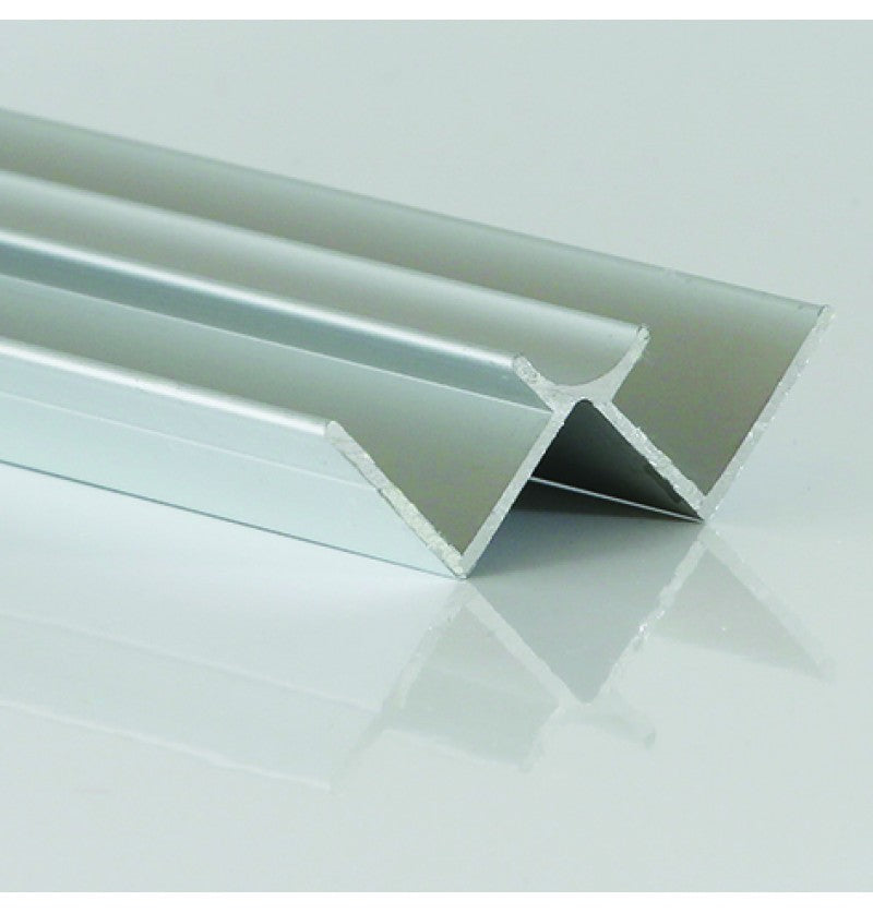 DuraPanel Internal Corner, Black, Brushed Brass, Polished Chrome, Satin Chrome, White