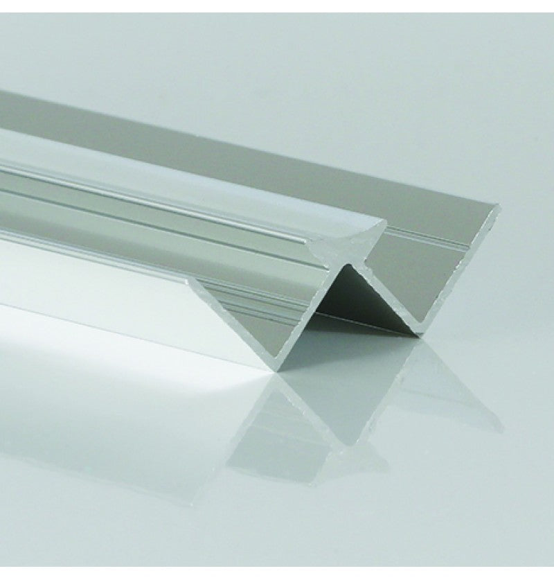 DuraPanel Internal Corner, Black, Brushed Brass, Polished Chrome, Satin Chrome, White