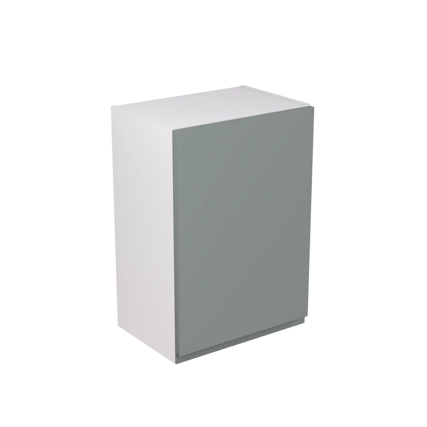 J-Pull UltraMatt Sage Wall Kitchen Cabinets with UNICLIC Technology, Flat packed