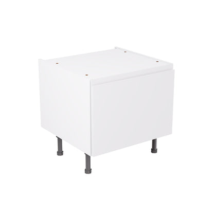 J-Pull Super Gloss White Base Kitchen Cabinets with UNICLIC Technology, Flat packed