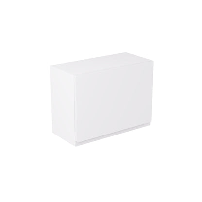 J-Pull Super Gloss White Wall Kitchen Cabinets with UNICLIC Technology, Flat packed