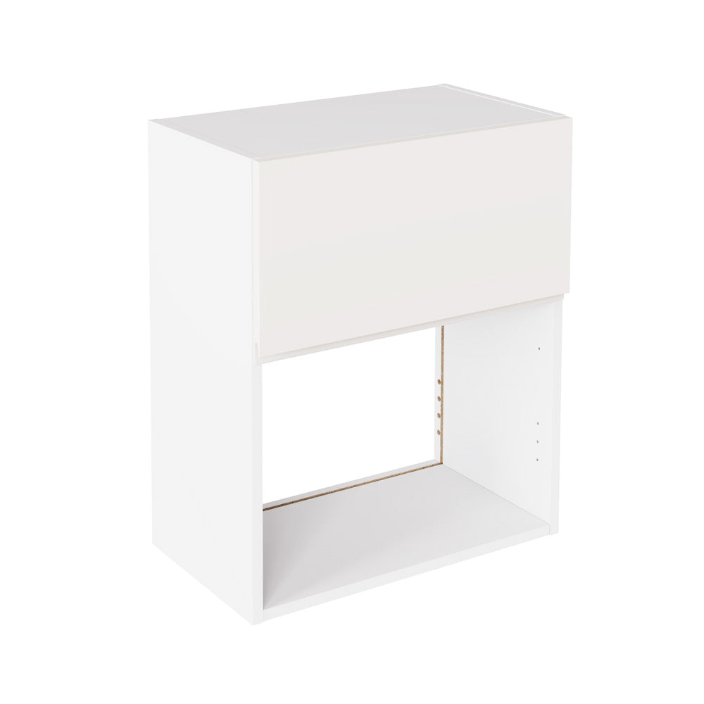 J-Pull UltraMatt White Wall Kitchen Cabinets with UNICLIC Technology, Flat packed