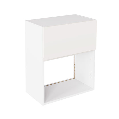 J-Pull UltraMatt White Wall Kitchen Cabinets with UNICLIC Technology, Flat packed