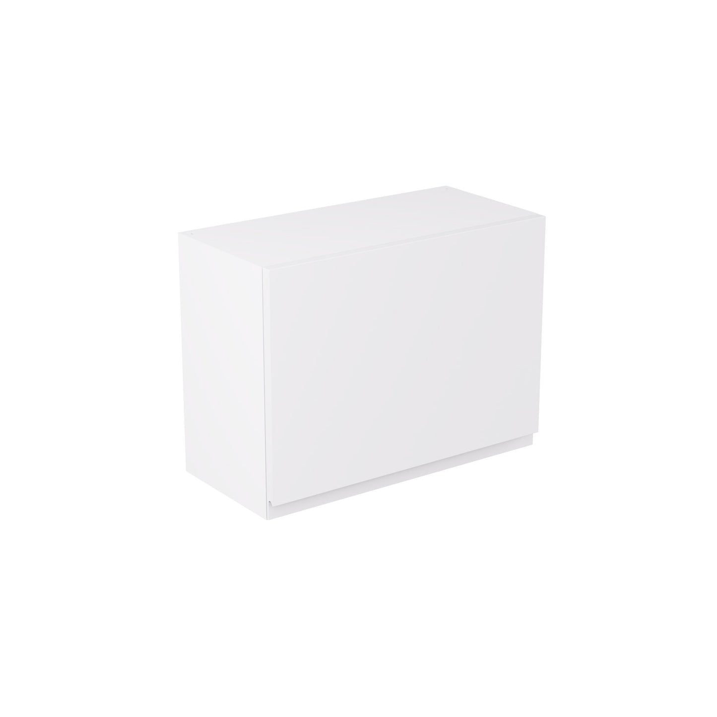 J-Pull UltraMatt White Wall Kitchen Cabinets with UNICLIC Technology, Flat packed
