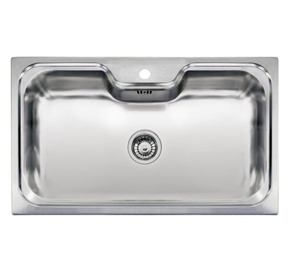 Reginox Jumbo Large bowl Inset SS Kitchen Sink 860x510mm