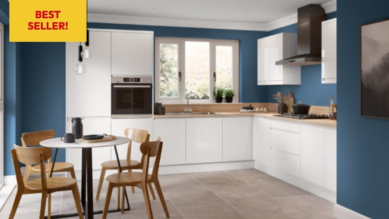 J-Pull Super Gloss White Panels, Appliance Doors & Accessories MADE IN THE UK