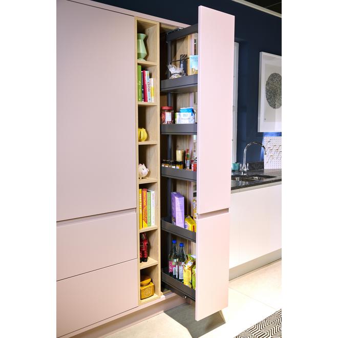 Kesseböhmer, Dispensa, Larder Unit Storage, 300/400mAnthracite, Arena Pure, Pull-out, Unhanded (Copy)