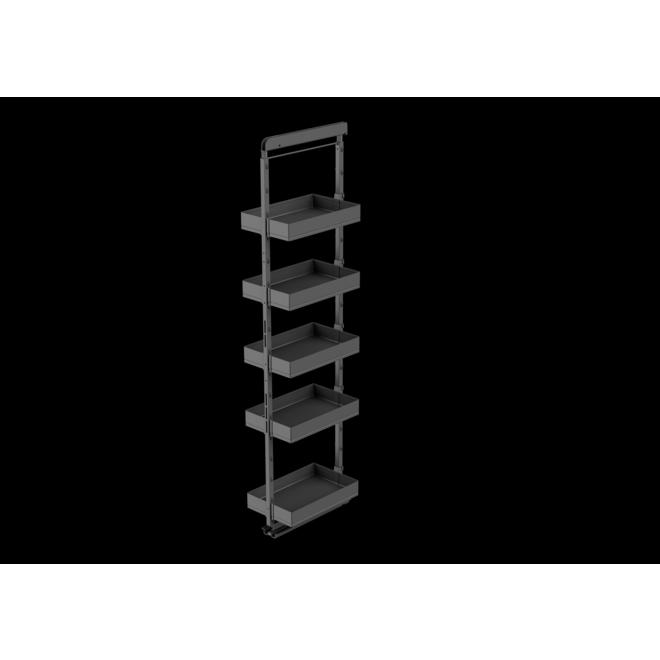 Kesseböhmer, Dispensa, Larder Unit Storage, 300/400mAnthracite, Arena Pure, Pull-out, Unhanded (Copy)