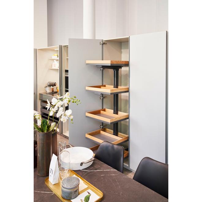 Kesseböhmer Kesseböhmer, Convoy, 600 Larder Unit Storage, Anthracite, Premio, Pull-out, for hinged doors