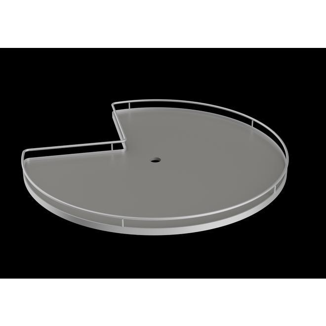Kesseböhmer Arena 3/4 carousel shelf set, 800mm Cabinet required Chrome/Silver