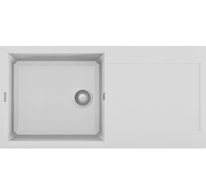 Reginox EASY 1000x500 Composite 1 Bowl Reversible Inset Kitchen sink